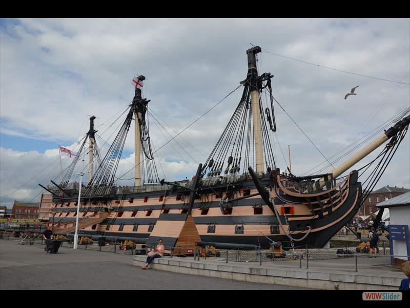 HMS Victory in Prtsmouth